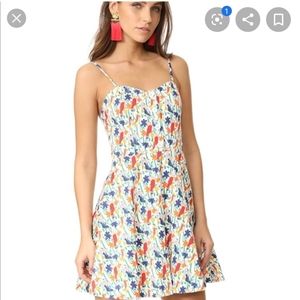 Alice and Olivia nella bird print dress